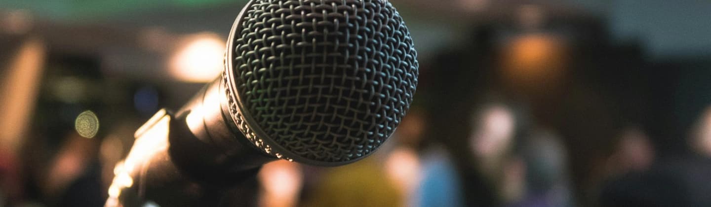 Community hero — audience at a mental health event