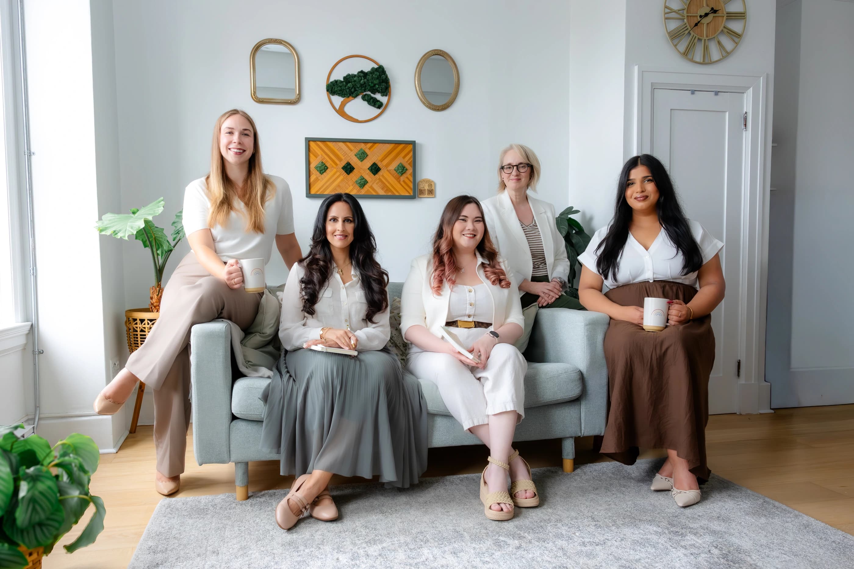 Wellness Talks Health Centre — team group portrait at our Downtown Vancouver clinic